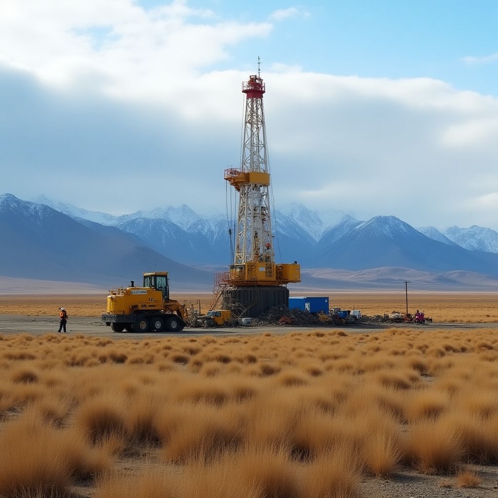 Operaciones de exploración en Chubut