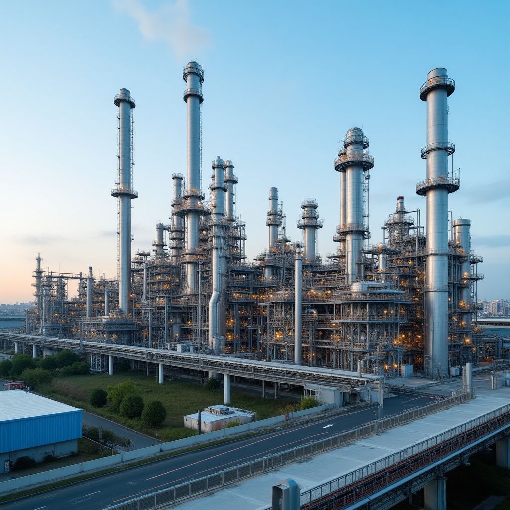 Complejo petroquímico en Buenos Aires